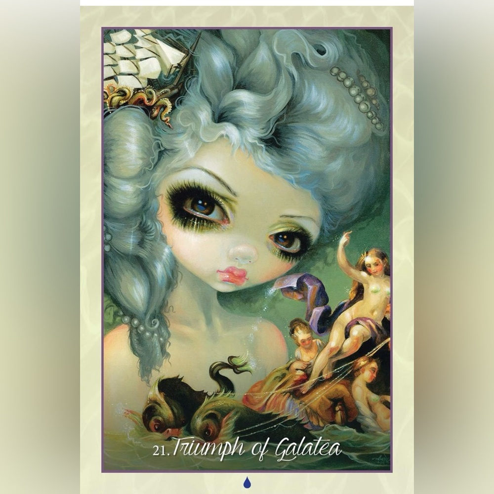 MYTHS & MERMAIDS Oracle Of The Water 42-Card Deck W/NWOT Velvet DREAMS Journal - Picture 11 of 14